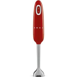 Smeg - Frullatore a immersione elettrico stile retrò anni '50 rosso HBF01RDEU