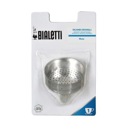 Bialetti - Spare steel funnel for moka coffee maker 1 cup