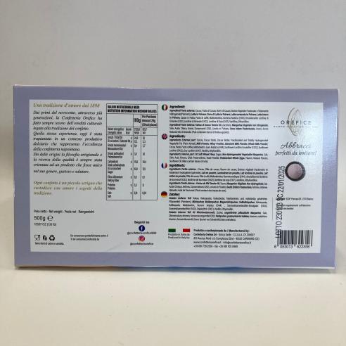 Orefice Confetti - Abbracci biscotto avvolto da cioccolato lilla 500g