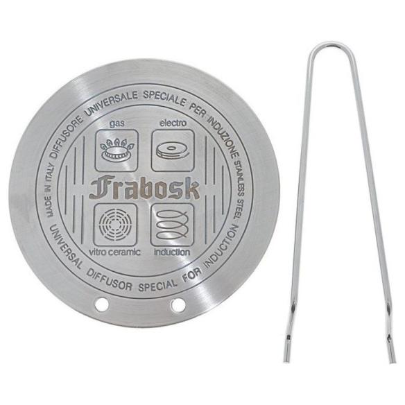 Frabosk - 18/c steel induction diffuser plate 14 cm