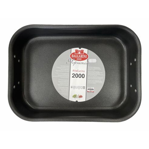 Ballarini - Teglia rettangolare professionale in alluminio antiaderente 35 cm