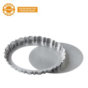 Decora - Non-stick oval tart mold with removable bottom Design Tart 29 cm 2