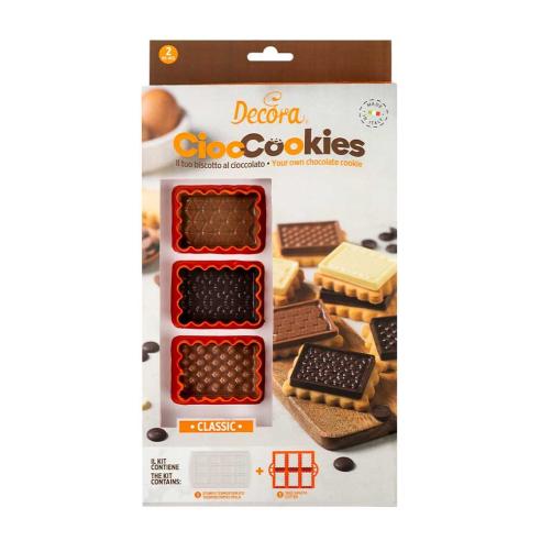 Decora - Set tagliapasta in plastica CiocCookies Classic