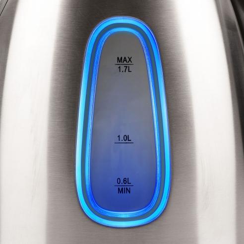 Girmi - Bollitore elettrico acqua calda in acciaio 1,7 litri BL 30