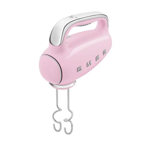Smeg - Retro 50's style electric hand mixer HMF01PKEU pink