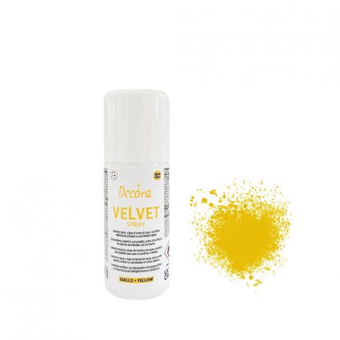 Decora - Yellow velvet spray dye 100 ml