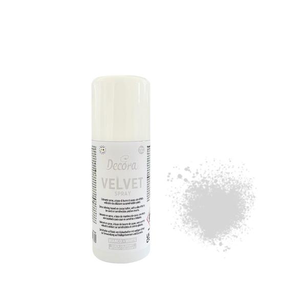 Decora - White velvet spray dye 100 ml