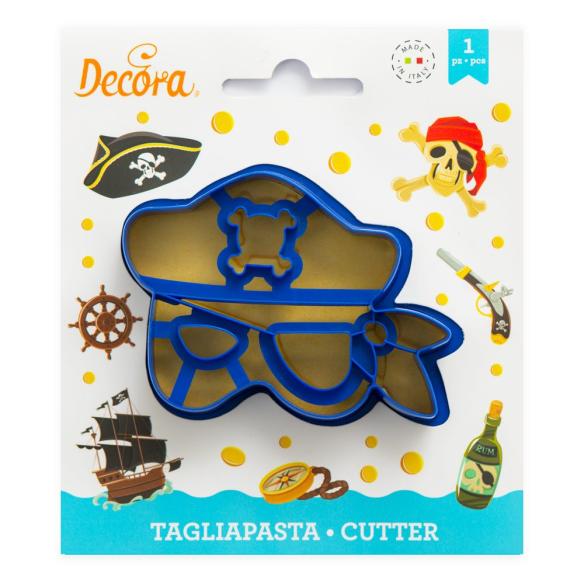 Decora - Pirate mask cookie cutter 10 x 7 cm