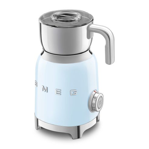 Smeg - Montalatte elettrico stile retrò Anni ’50 MFF11PBEU Azzurro