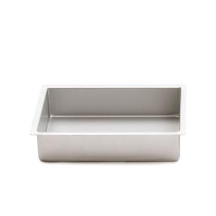 Decora - Professional anodized aluminum rectangular tray 30 cm