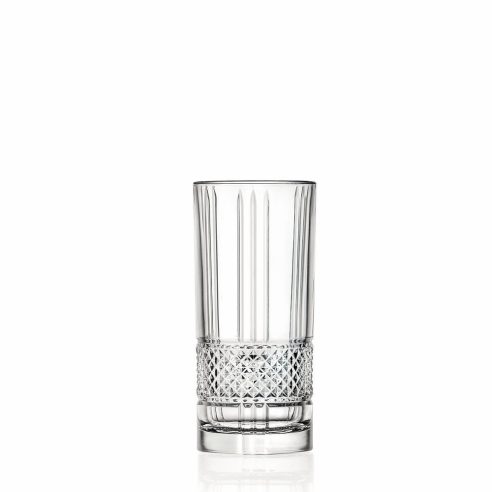 Tognana - Set 6 Bicchieri alti in vetro da 370 ml linea Stars & Stirpes