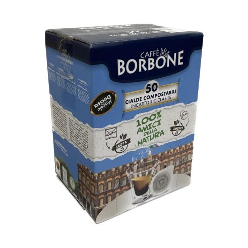 Caffè Borbone 50 ESE compostable pods strong blend 44mm