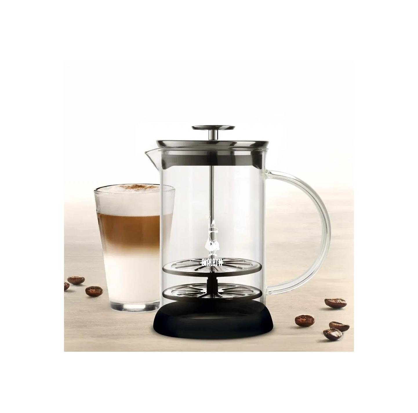 Bialetti Cappuccinatore manuale perfetto crema in vetro