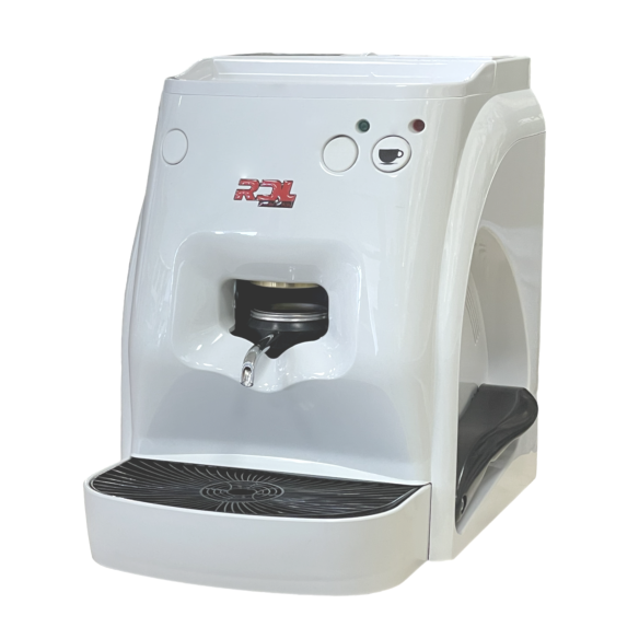 RDL - Mini Standard electric espresso coffee machine with ESE pods 44 mm white