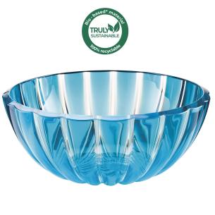 Guzzini - XL container in recyclable organic plastic Dolcevita line 30 cm turquoise