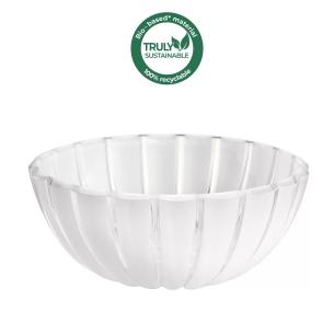 Guzzini - Contenitore L in plastica biologica riciclabile linea Dolcevita 25 cm bianca