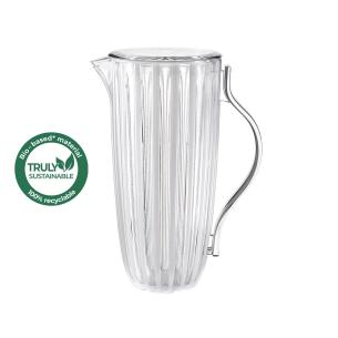 Guzzini - Carafe with lid in recyclable organic plastic Dolcevita line white 1.75 liters