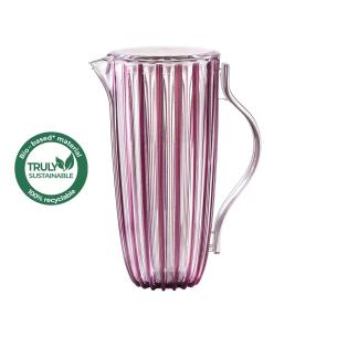 Guzzini - Carafe with lid in recyclable organic plastic Dolcevita amatista line 1.75 litres