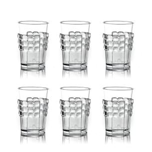 Guzzini - Set of 6 transparent Tiffany line glass holders