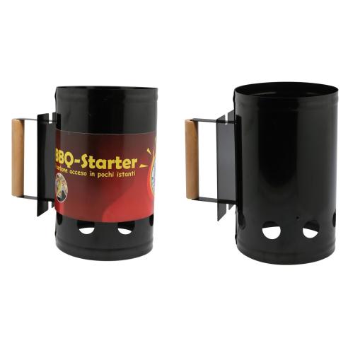 El Gaucho - Ciminiera di accensione rapida accenditore starter BBQ a carbone
