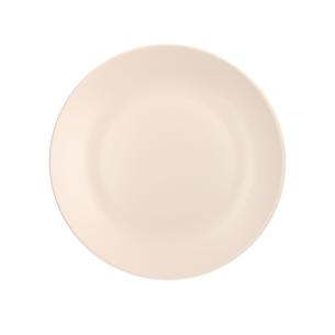 Tognana - Flat plate in porcelain stoneware Ritual crema line 26 cm