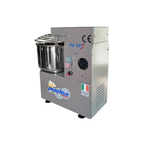 Puglisi - 5 kg spiral mixer with variable speed and reverse suitable for high hydration P5 VV3