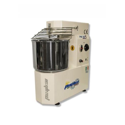 Puglisi - Impastatrice a spirale da 8 kg con velocità variabile e retro adatta per alta idratazione P8 VV3