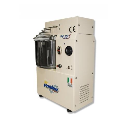 Puglisi - Impastatrice a spirale da 8 kg con velocità variabile e retro adatta per alta idratazione P8 VV3