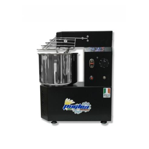 Puglisi - Impastatrice a spirale da 8 kg con velocità variabile e retro adatta per alta idratazione P8 VV3