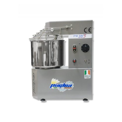 Puglisi - 8 kg spiral mixer with variable speed and back suitable for high hydration P8 VV3