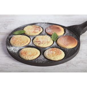 Tognana - Multifunction pan in non-stick aluminum 4 in 1 pancakes / eggs / pizzas / hamburgers 26 cm for induction