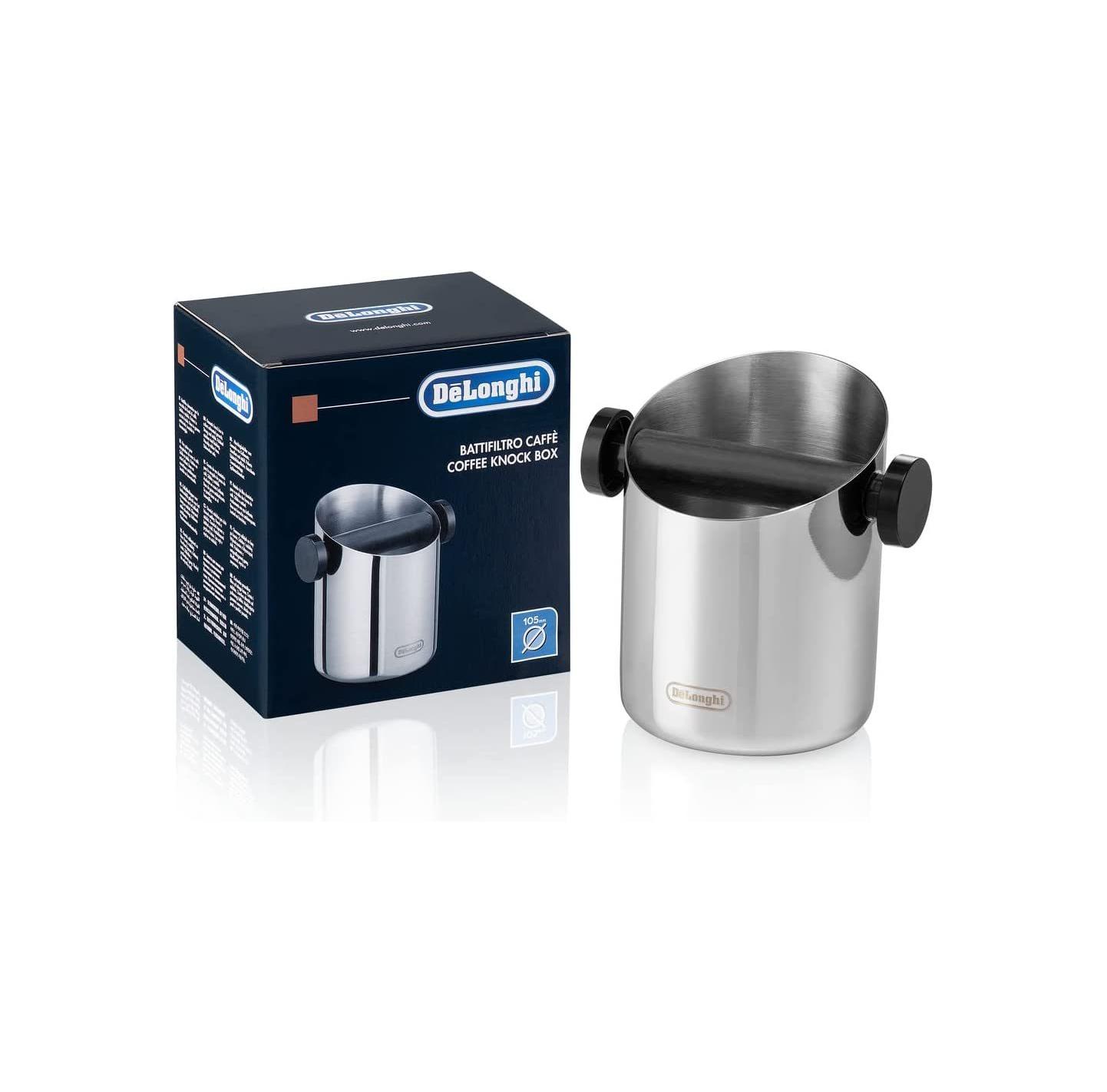 Contenitore Fondi Caffè De'Longhi In Acciaio Inox - Knock Box Per Espresso - Foto 3