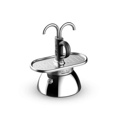Bialetti - Caffettiera moka set mini express induction 2 tazze nera