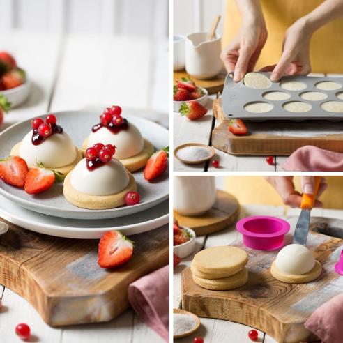 Decora - Stampo in silicone Mezza Sfera 5 cm