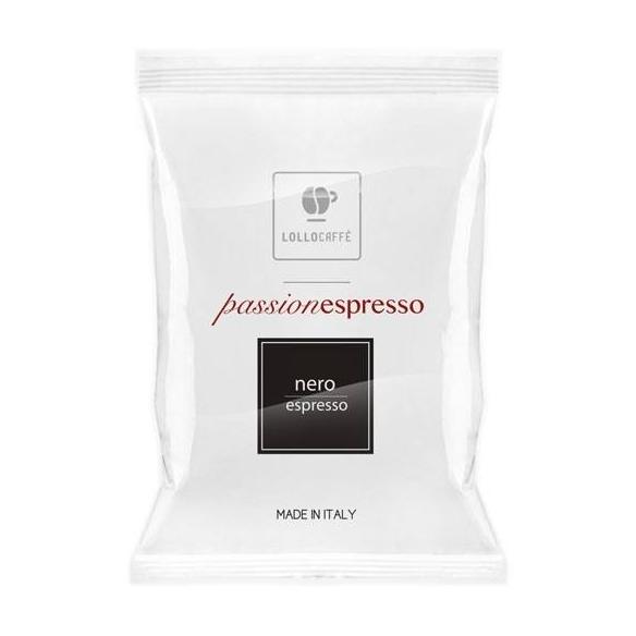 Lollo Caffè - Capsule compatibili PassioNespresso miscela nera box da 100 pezzi