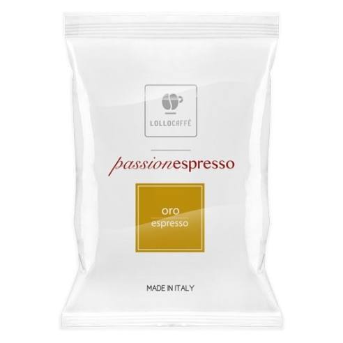 Lollo Caffè - PassioNespresso compatible capsules Oro blend box of 100 pieces