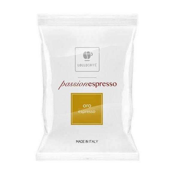 Lollo Caffè - Capsule compatibili PassioNespresso miscela Oro box da 100 pezzi