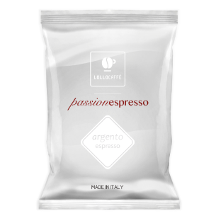 Lollo Caffè - PassioNespresso compatible capsules Silver blend box of 100 pieces