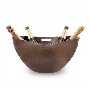 Pultex - Ebony XL ice bucket for sparkling wine suitable for 6 bottles
