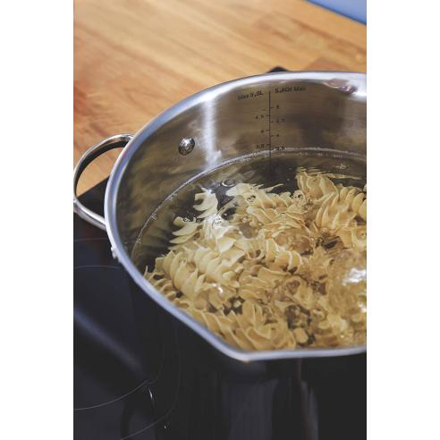 Lagostina - Batteria di pentole in acciaio inox Smart 9 pezzi