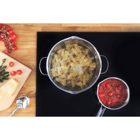 Lagostina - Batteria di pentole in acciaio inox Smart 9 pezzi