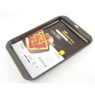 Vespa - Low rectangular baking tray in non-stick aluminum 43x30x3