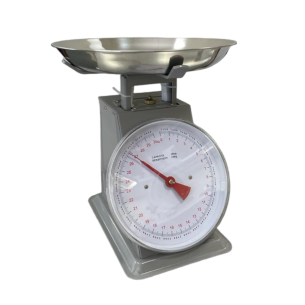 Colored metal kitchen scale...
