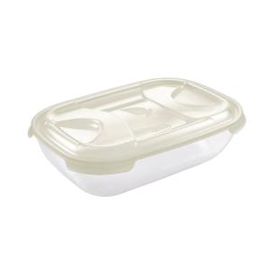 Tontarelli - Contenitore frigo box rettangolare in plastica Nuvola da 1.15 litri