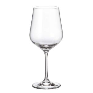 Crystal Bohemia - Set of 6 Strix line wine glasses 580 ml