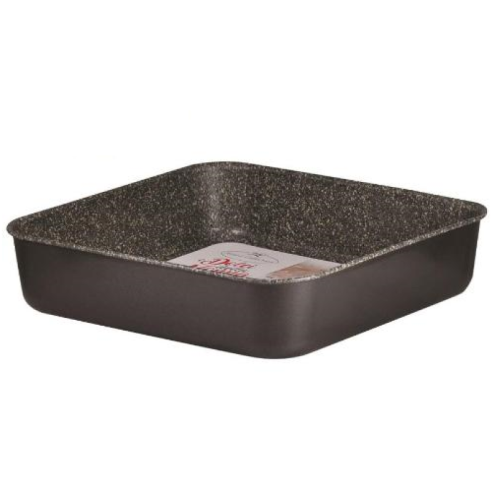 Dolci di Nonna high square baking tray in non-stick aluminum 30 cm