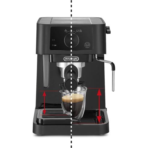 De Longhi - Macchina caffè espresso Stilosa cappuccino system EC235.BK
