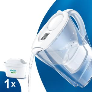 Brita - Marella water filter jug ​​2.4 L White 1 Maxtra Pro filter included