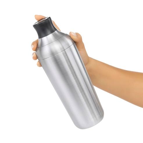 Oxo - Steel 700 ml stainless steel cocktail shaker with 50 ml jigger