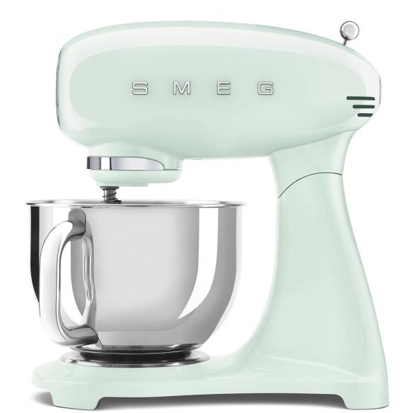 Smeg - Impastatrice planetaria stile retrò anni ’50 verde SMF03PGEU 4,8 Litri